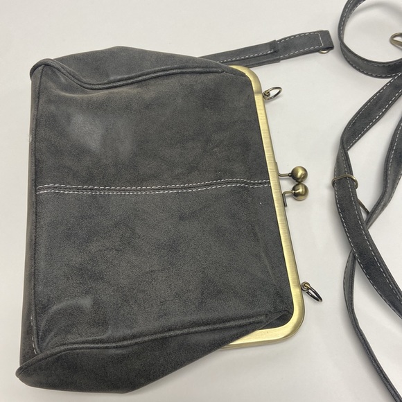 New leather women handbag small shoulder bag high quality tote bag clutch (Gray - Picture 6 of 6